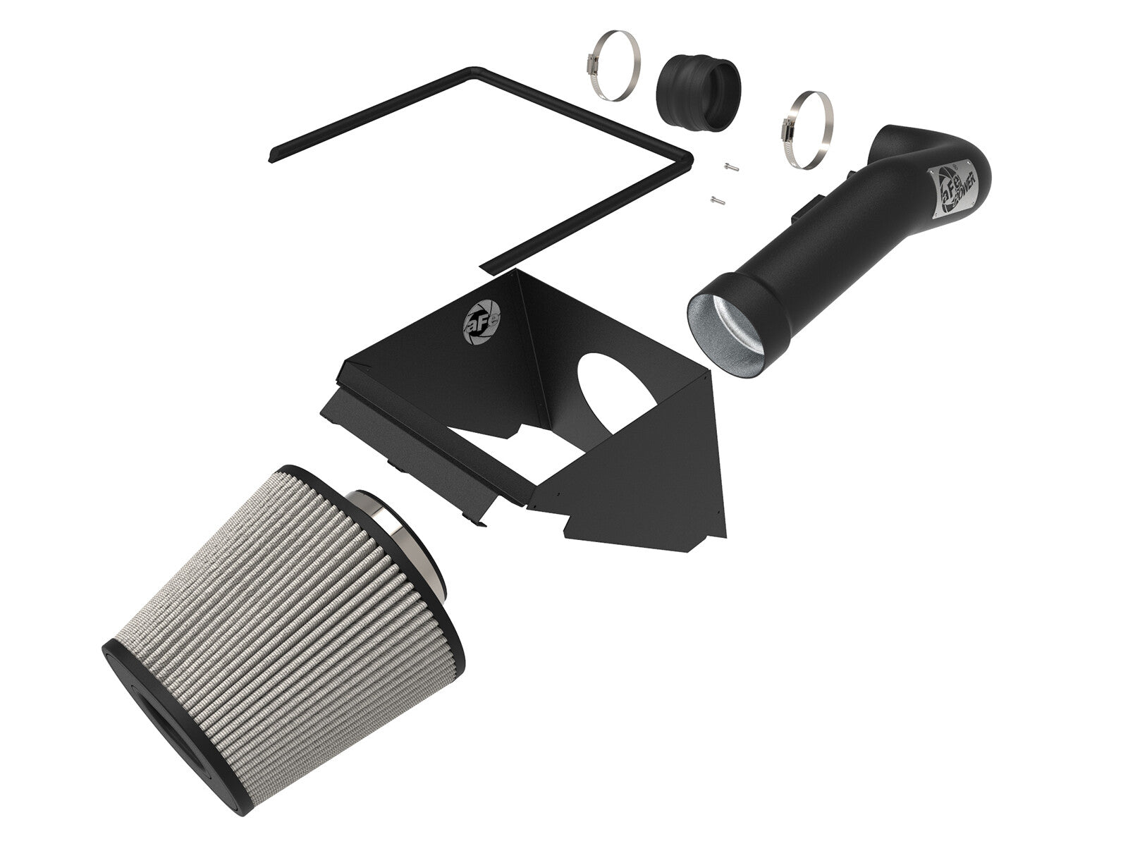 Rapid Induction Cold Air Intake System w/ Pro Dry S Filter GM Silverado/Sierra 1500 14-19/Tahoe/Suburban/Yukon/XL/Escalade 15-20 V8-5.3L/6.2L aFe Power