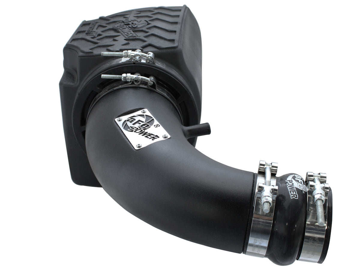 Momentum GT Cold Air Intake System w/ Pro Dry S Filter Jeep Wrangler (JK) 07-11 V6-3.8L 46 Percent Air Flow Gain aFe Power