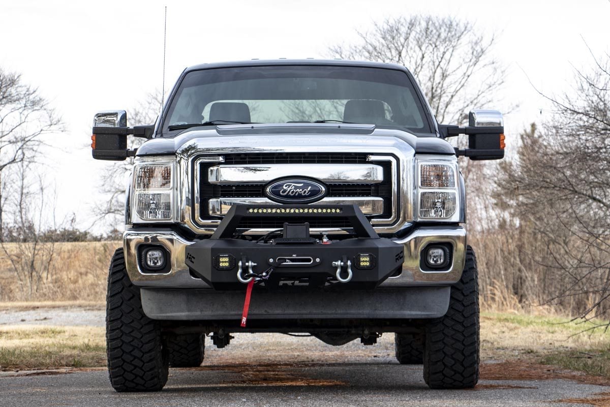 EXO Winch Mount Kit Ford F-250/F-350 Super Duty 2WD/4WD (2011-2016) Rough Country