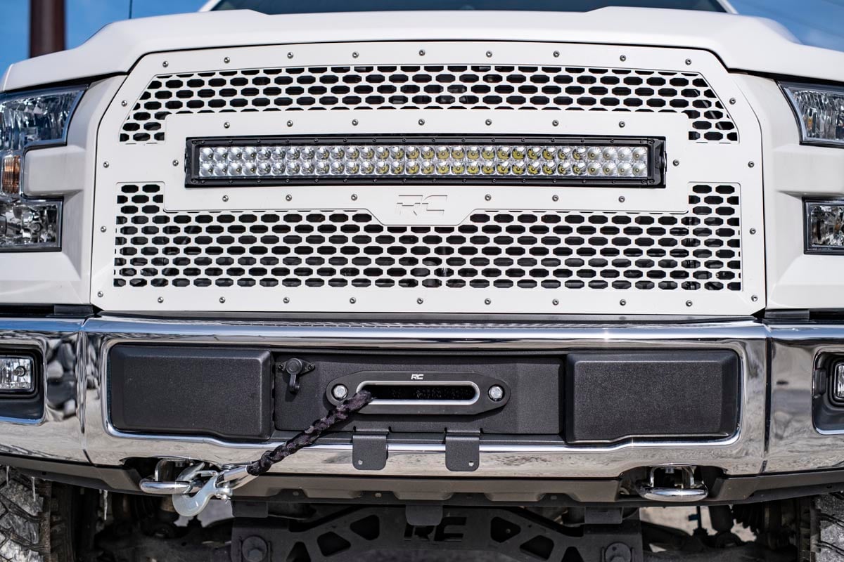 Hidden Winch Mount Ford F-150 2WD/4WD (2015-2020) Rough Country