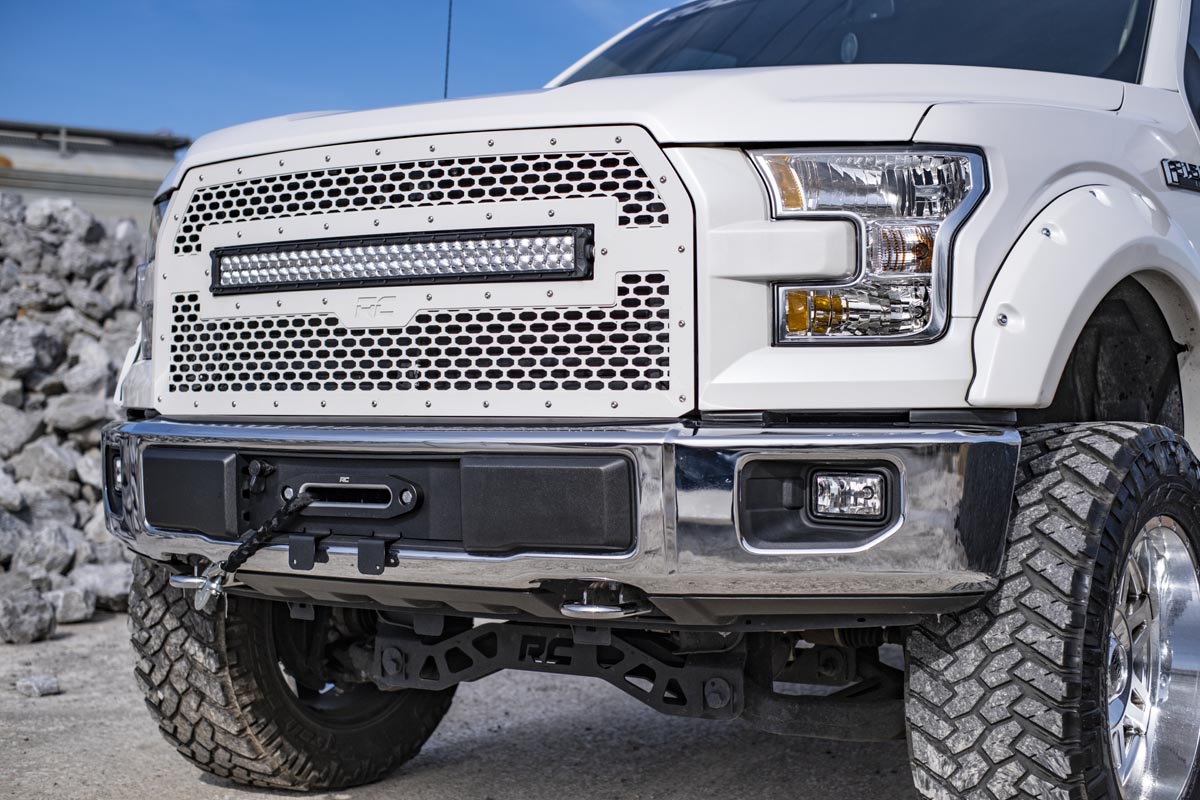 Hidden Winch Mount Ford F-150 2WD/4WD (2015-2020) Rough Country