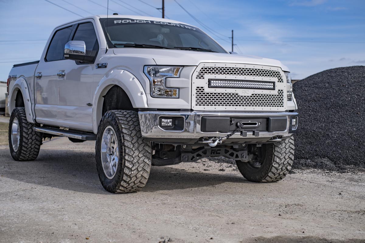 Hidden Winch Mount Ford F-150 2WD/4WD (2015-2020) Rough Country