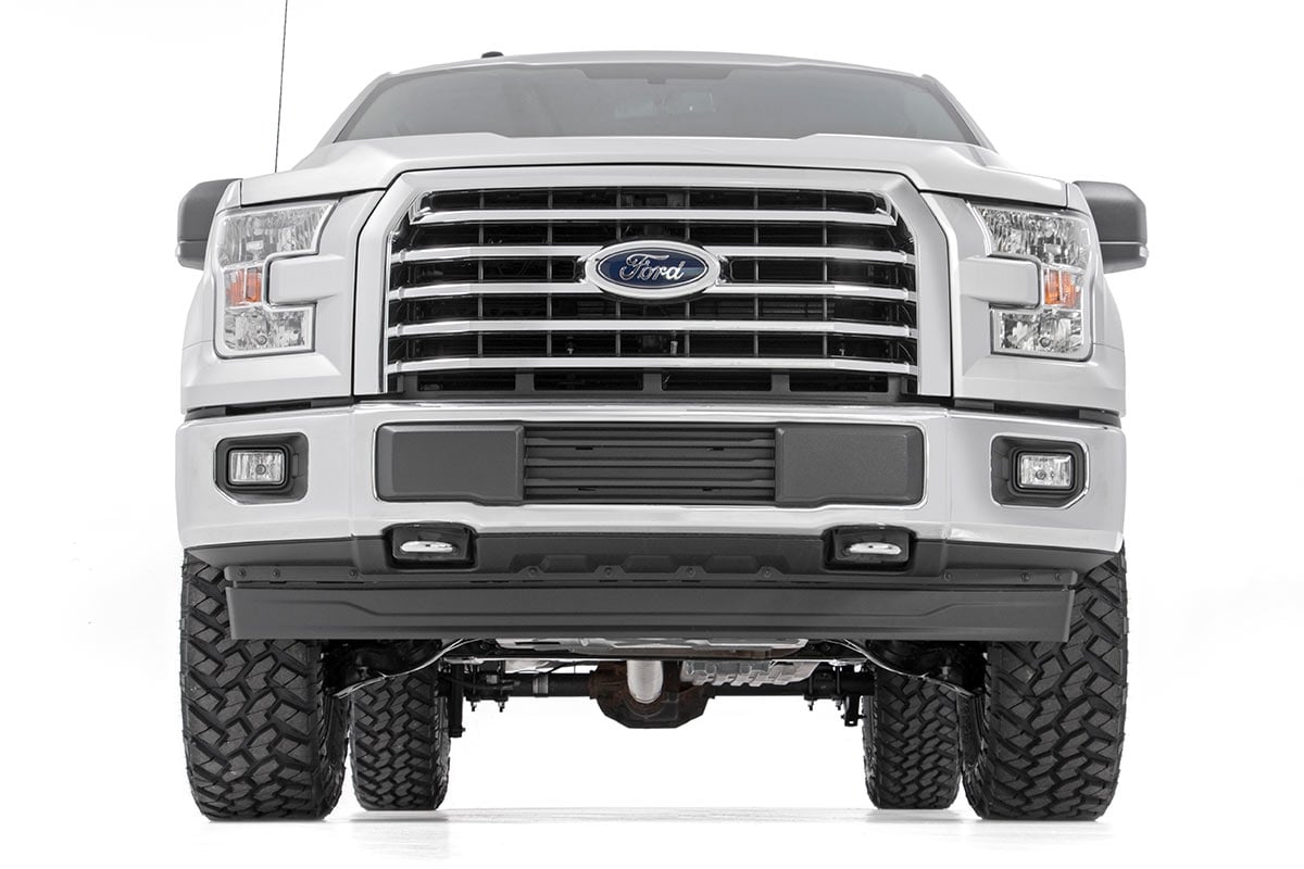 3 Inch Lift Kit Red Ford F-150 4WD (2014-2020) Rough Country