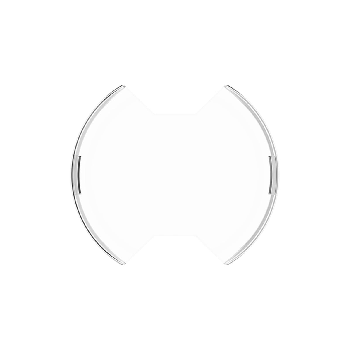 Shield 6 Inch Slimlite Clear Each KC HiLiTES