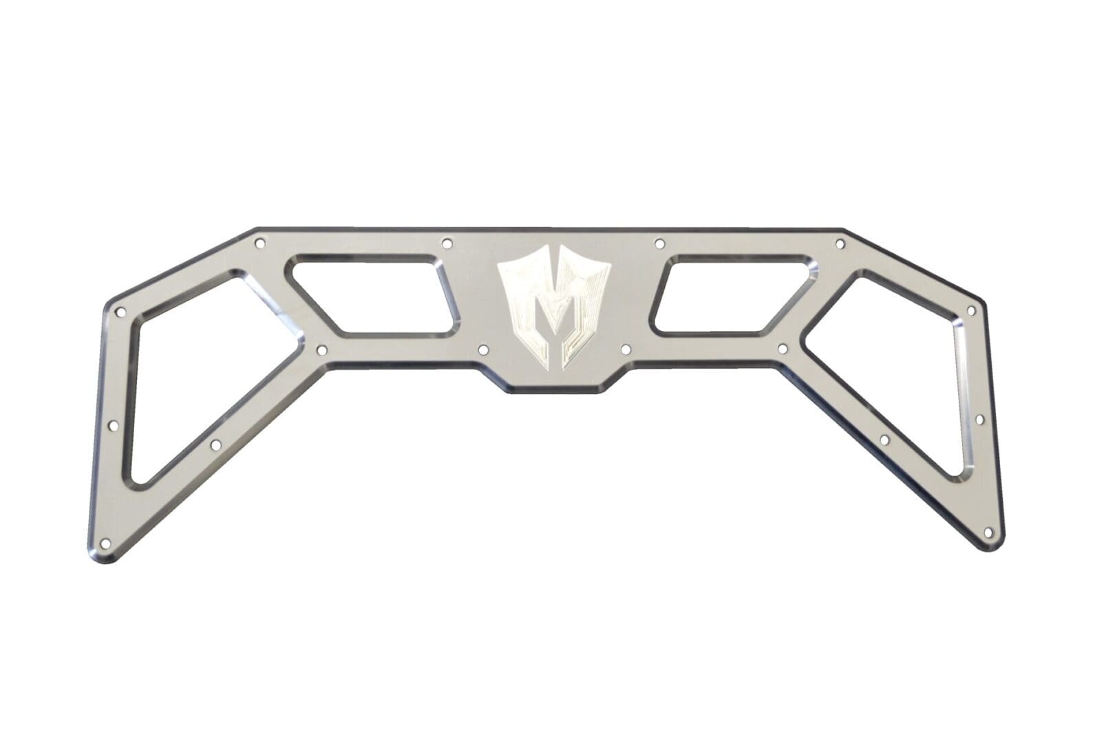 McGaughy's Billet Face Plate for Crossmember 2011-2019 Silverado/Sierra 2500/3500 10 Inch Lift Raw Finish