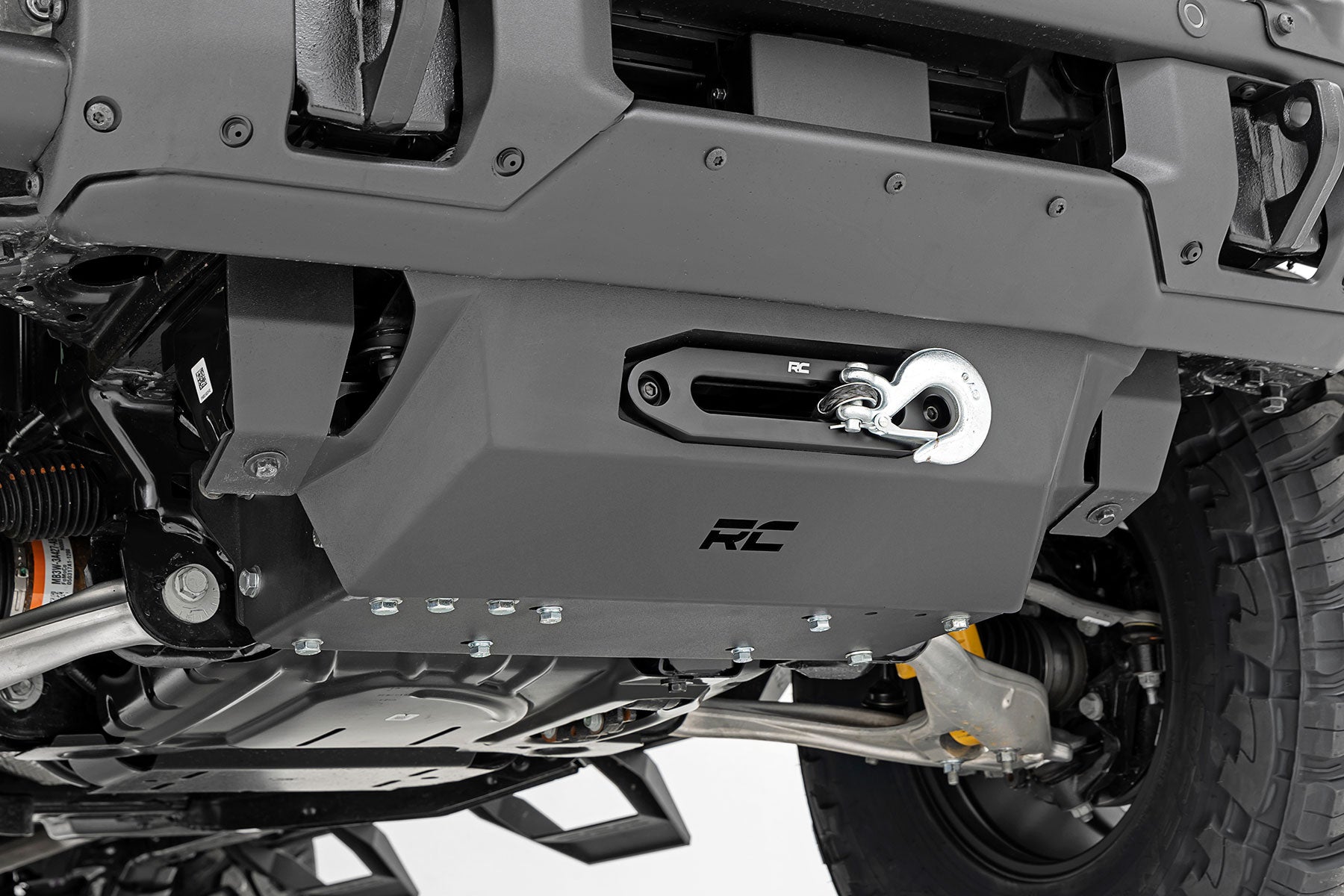 Hidden Winch Mount 9500S Ford Bronco 4WD (2021-2025) Rough Country