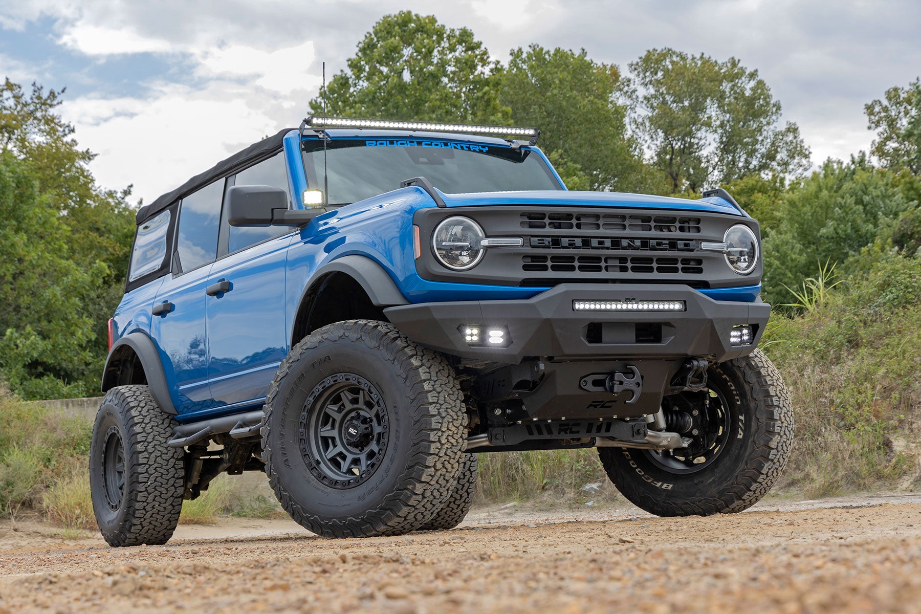 Hidden Winch Mount All Models Ford Bronco 4WD (2021-2025) Rough Country