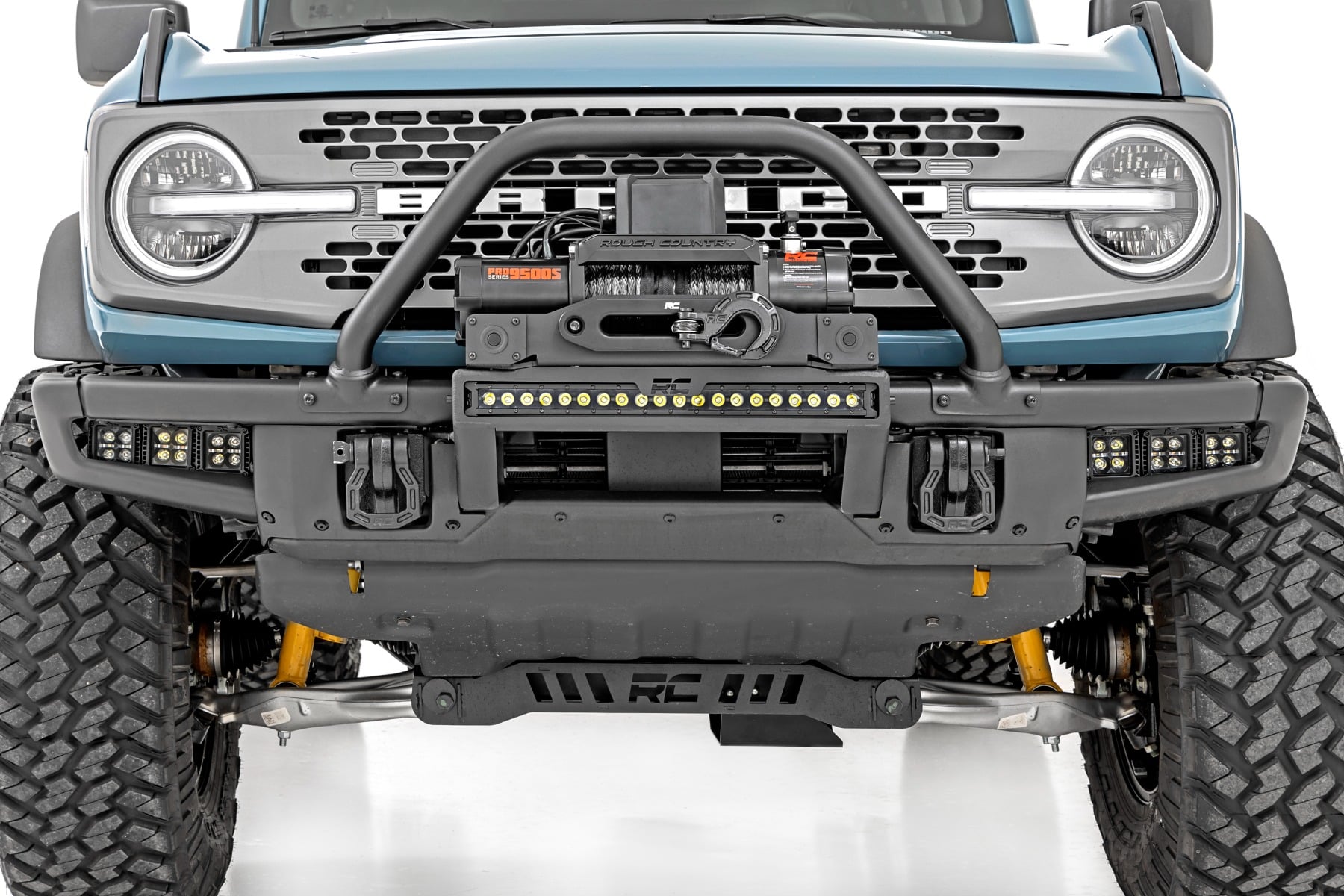 High Winch Mount All Models Ford Bronco 4WD (2021-2025) Rough Country