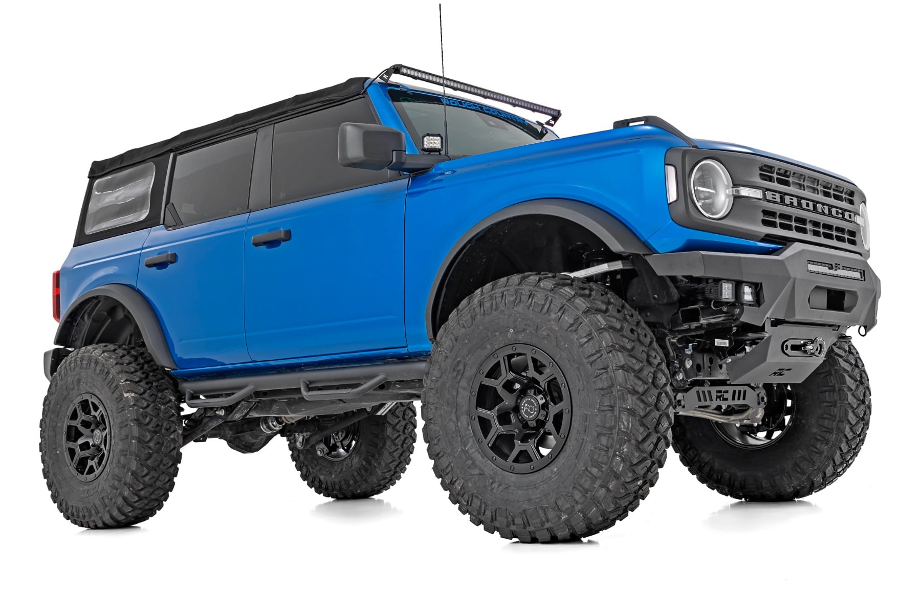 7 Inch Lift Kit 4-Door Base Ford Bronco 4WD (2021-2025) Rough Country