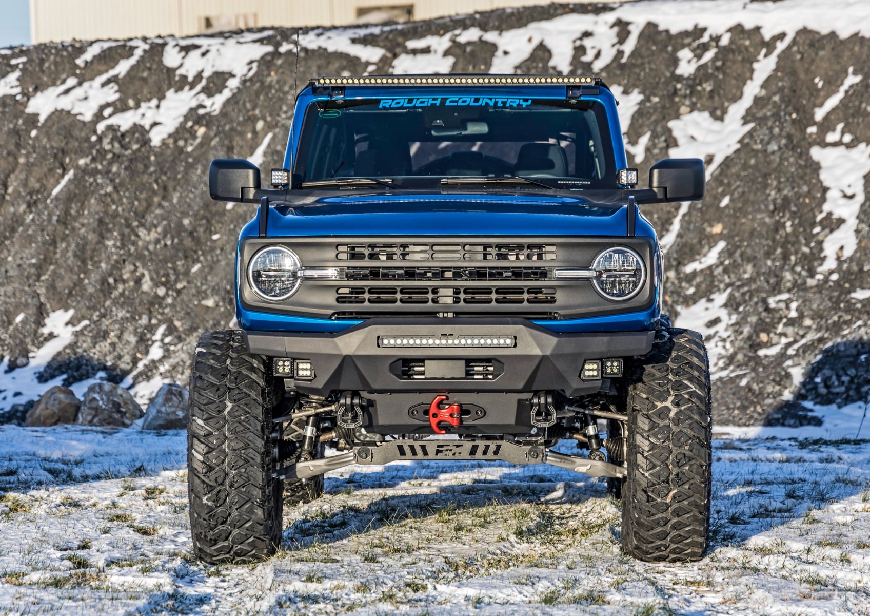 7 Inch Lift Kit 4-Door Base Ford Bronco 4WD (2021-2025) Rough Country