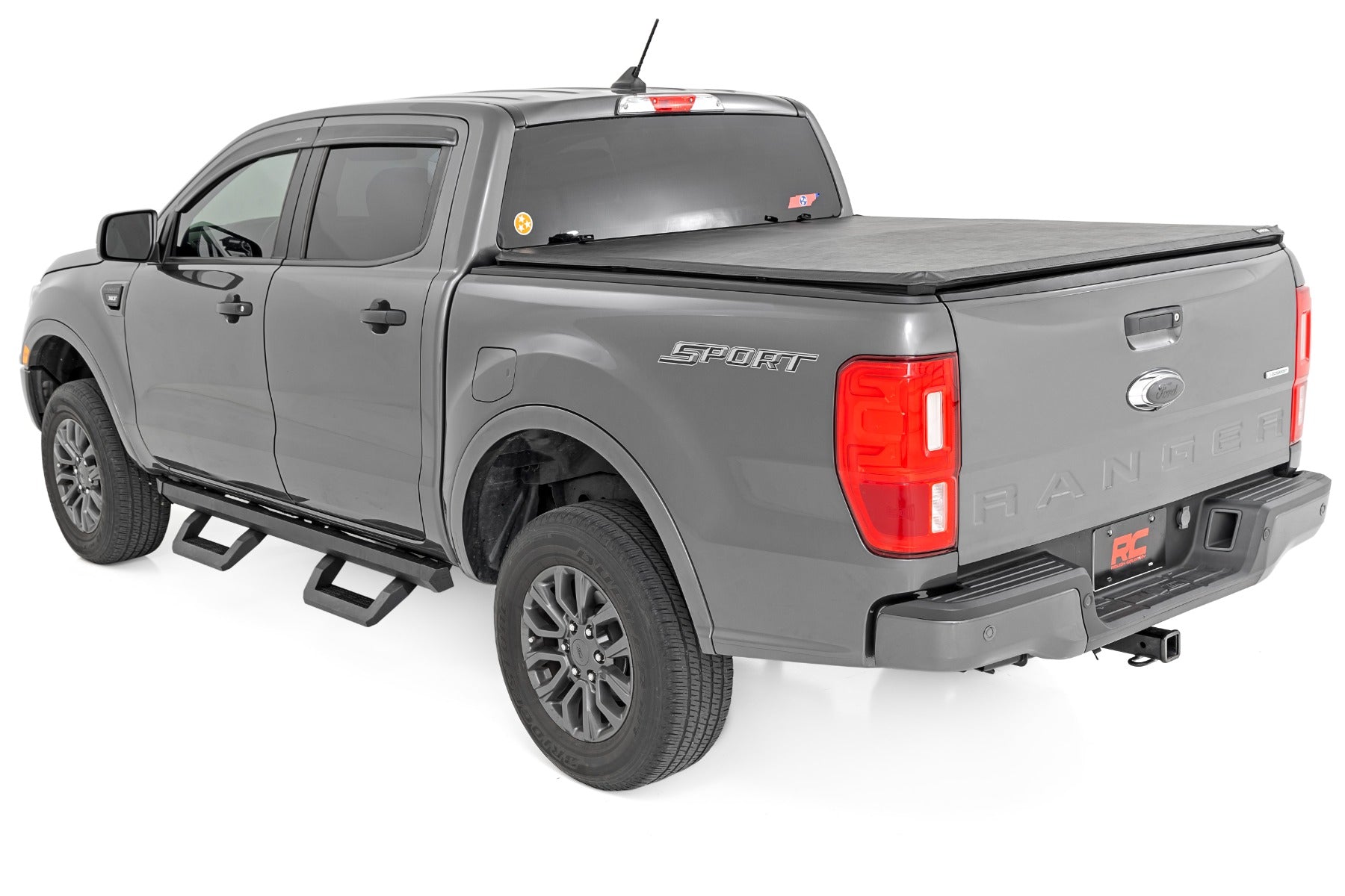 SRX2 Adjustable Aluminum Steps Ford Ranger 2WD/4WD (2019-2026) Rough Country