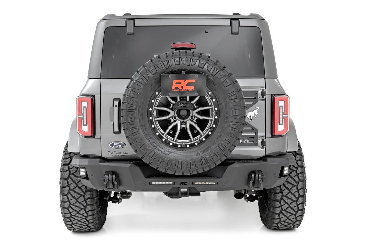 Rear Bumper Black Series LED Flood Ford Bronco 4WD (2021-2025) Rough Country