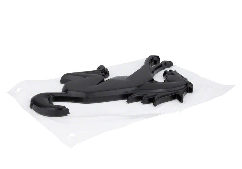 Ford Racing Bronco Rear Emblem - Matte Black