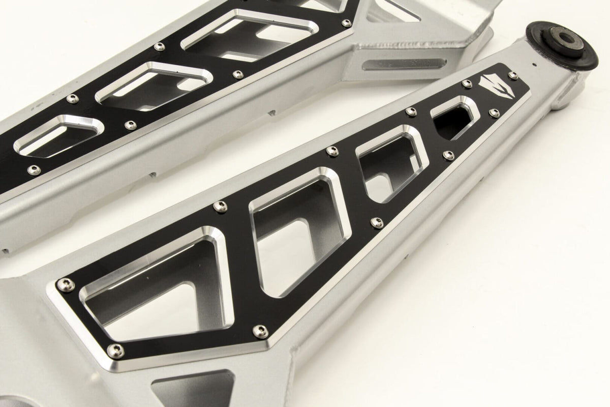 McGaughy's Billet Face Plates fits Radius Arms 2005-2022 Ford F250/F350 for 4 Inch-6 Inch-8 Inch Lift Kits Black