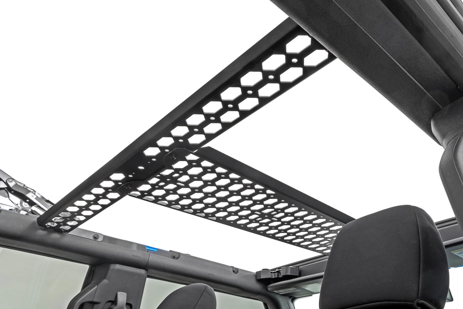 Molle Mounting Panel w/ LED Dome Light Overhead Ford Bronco 4WD (21-25) Rough Country