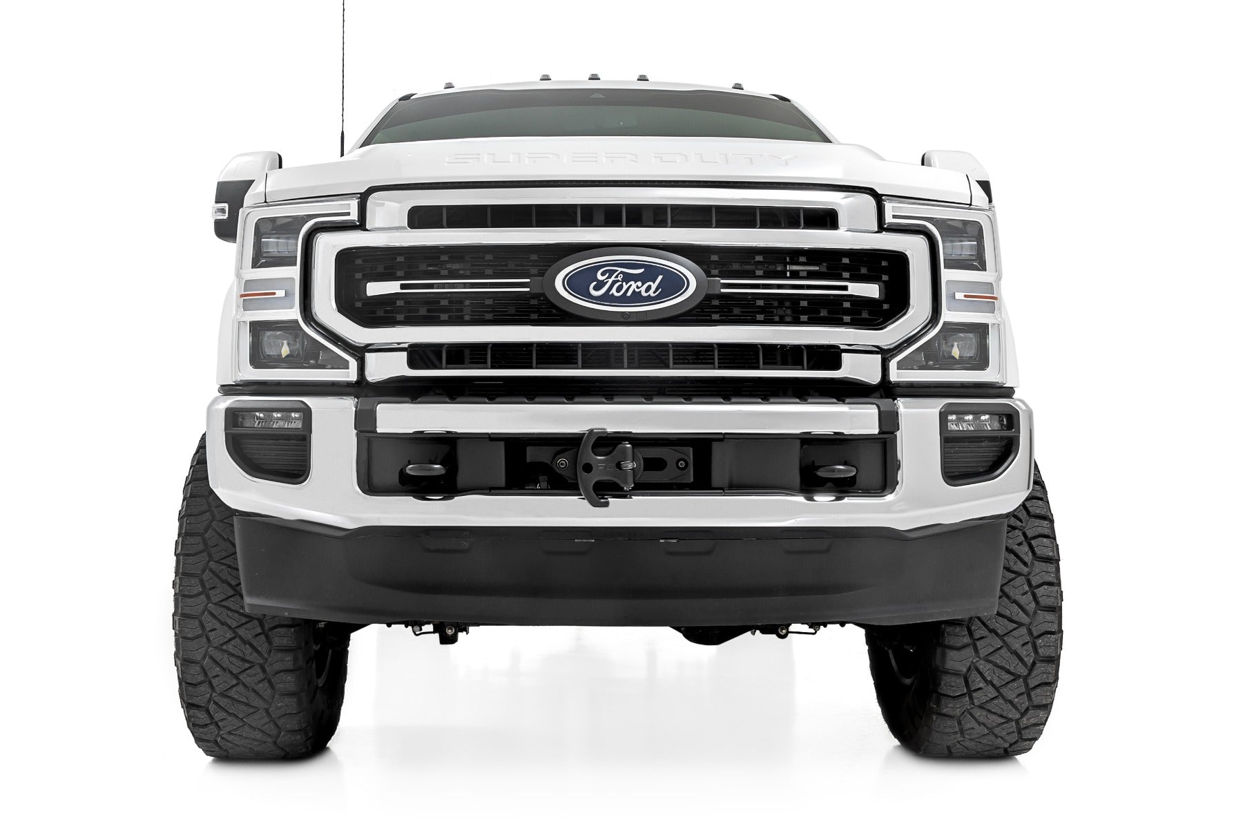 Hidden Winch Mount PRO12000S Ford F-250/F-350 Super Duty 2WD/4WD (20-22) Rough Country