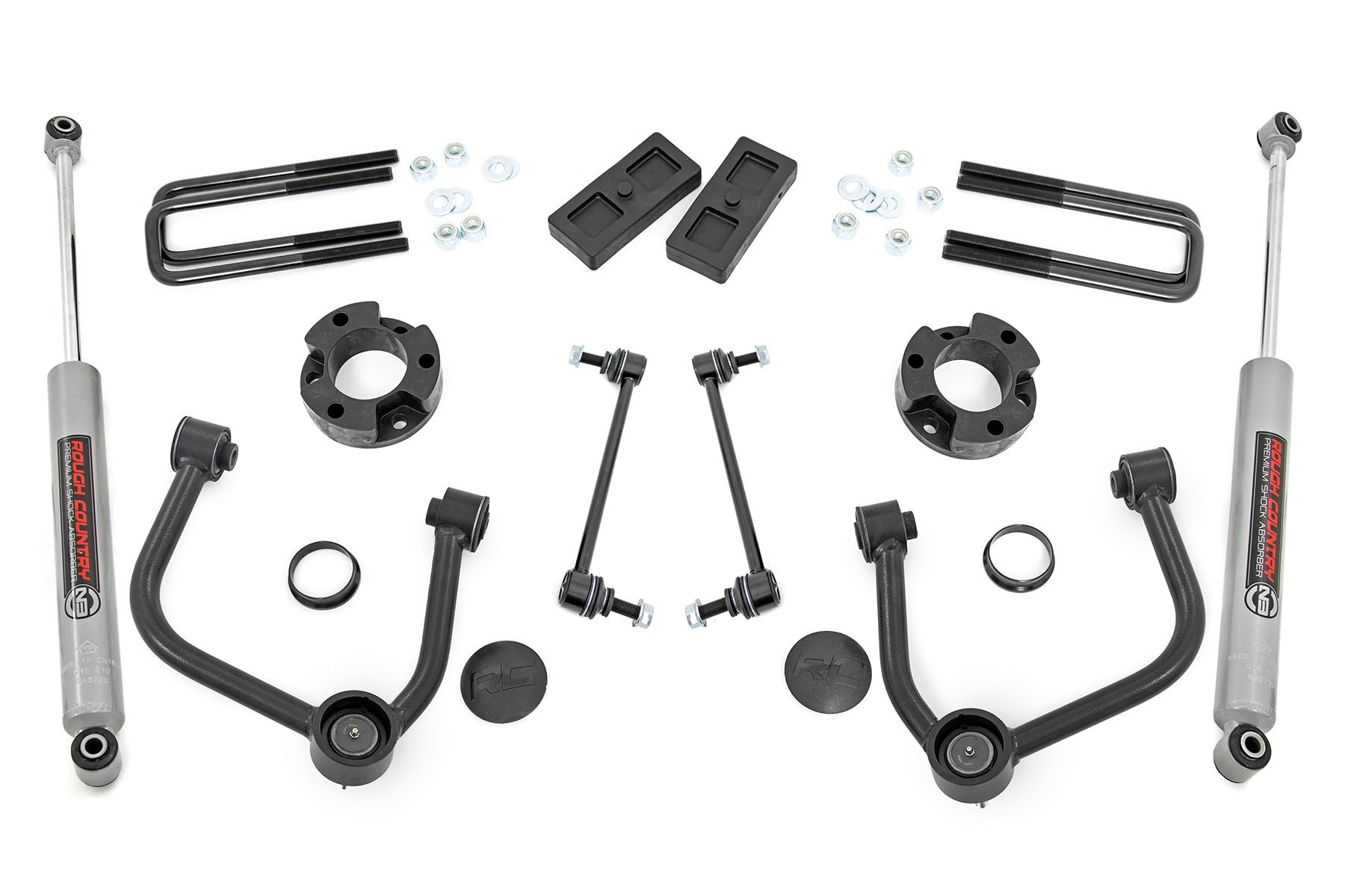 3.5 Inch Lift Kit Ford Ranger 4WD (2024-2025) Rough Country