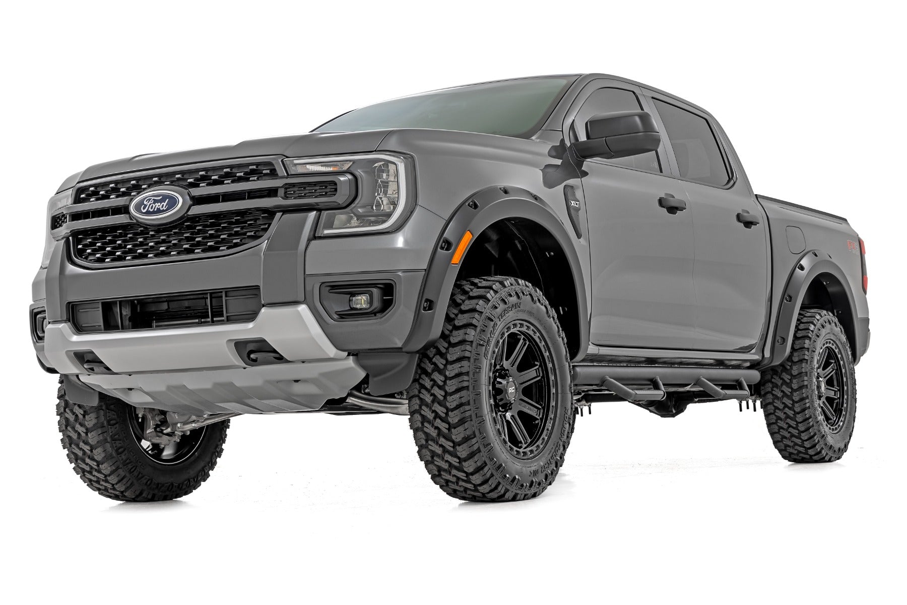 3 Inch Lift Kit N3 Struts Ford Ranger 4WD (2024-2025) Rough Country