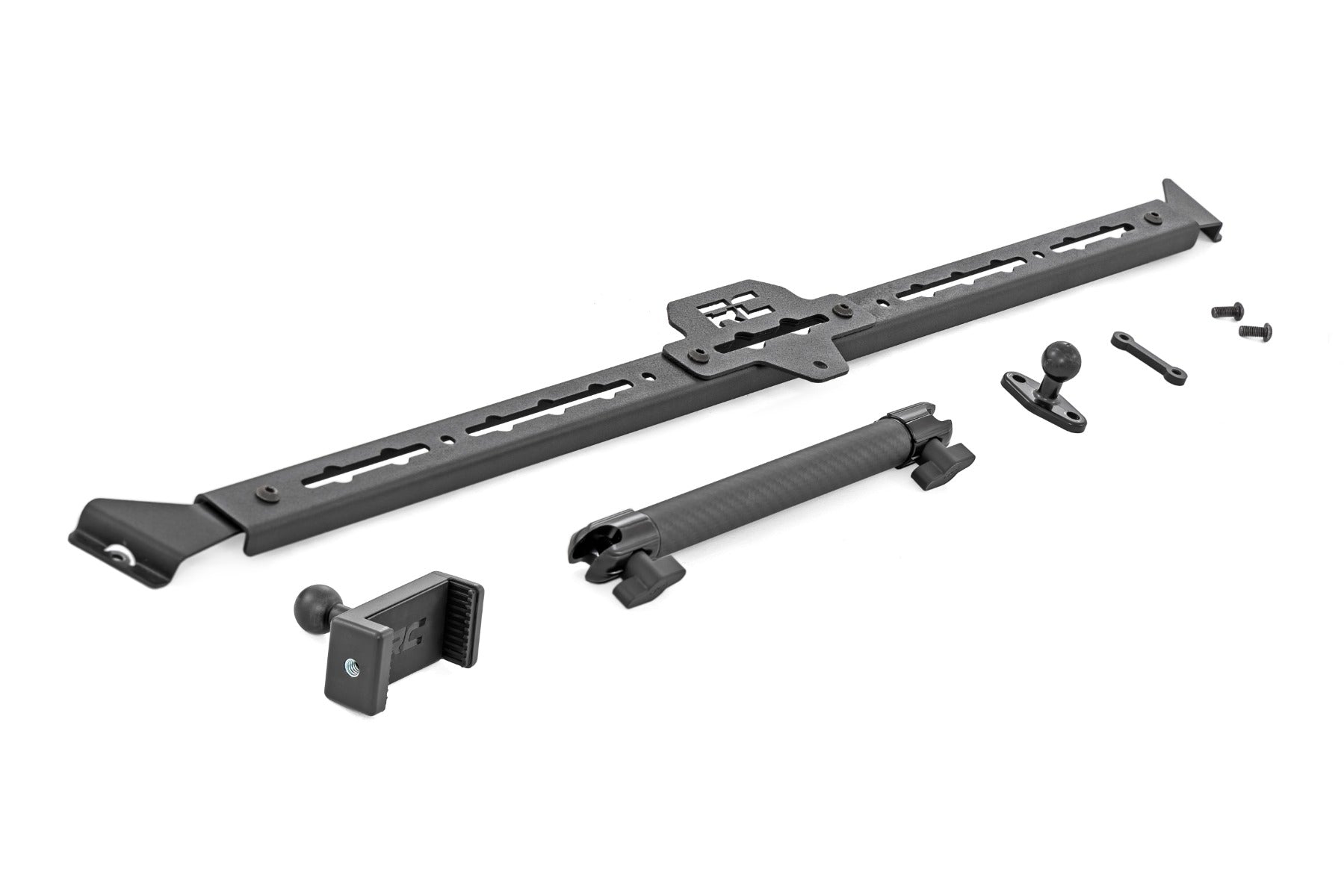 Dash Mount 8 Inch Clamp Mount Kit Ford Bronco 4WD (2021-2025) Rough Country