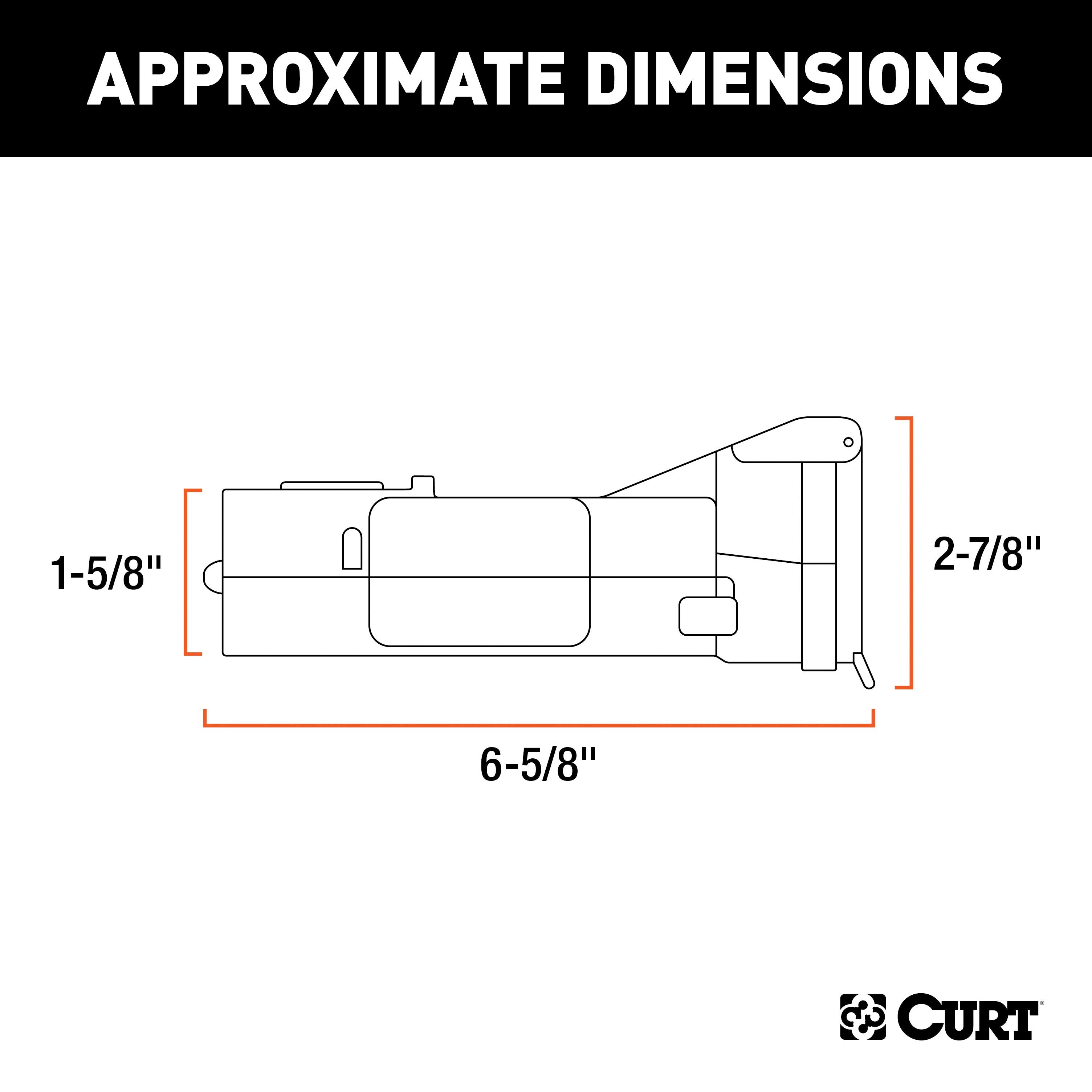 CURT Echo Mobile Electric Trailer Brake Controller with Bluetooth® Enabled Smartphone Connection, Proportional Model 51180