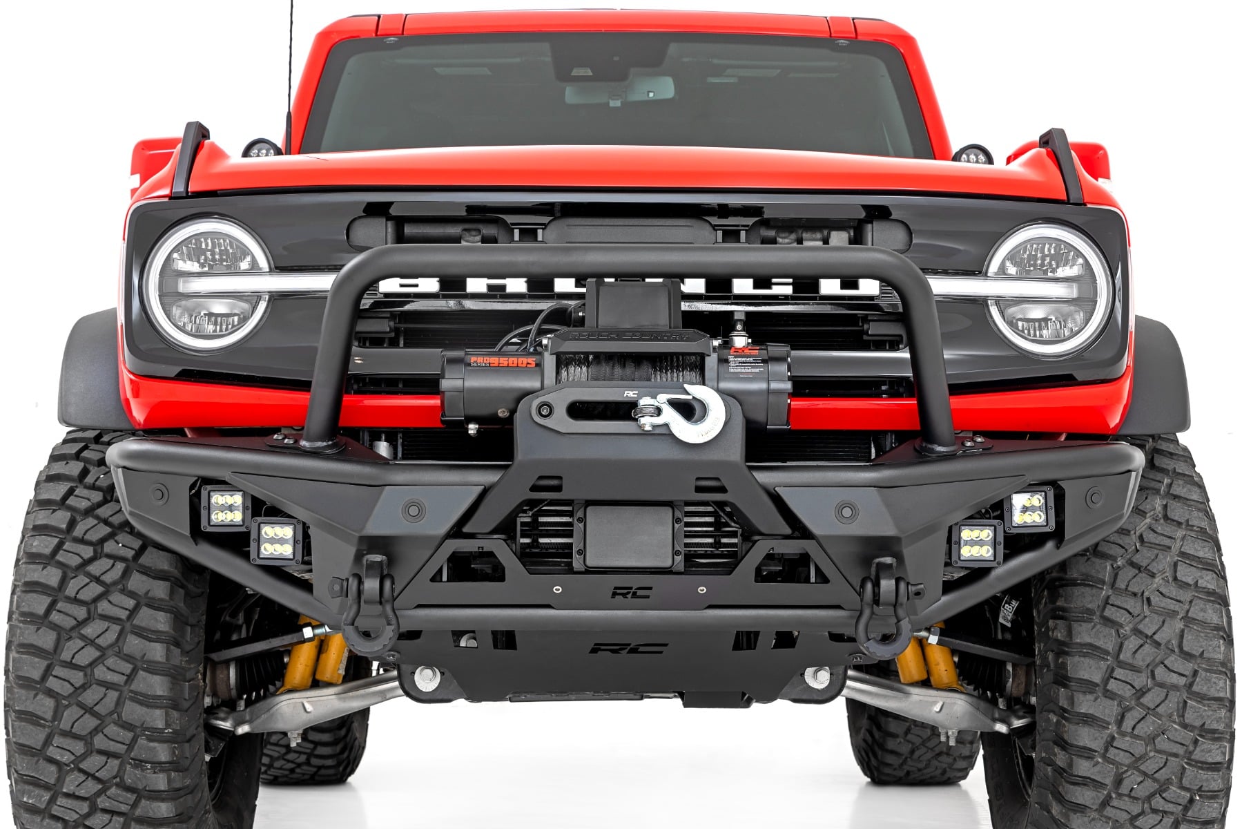 Front Bumper Tubular Ford Bronco 4WD (2021-2025) Rough Country