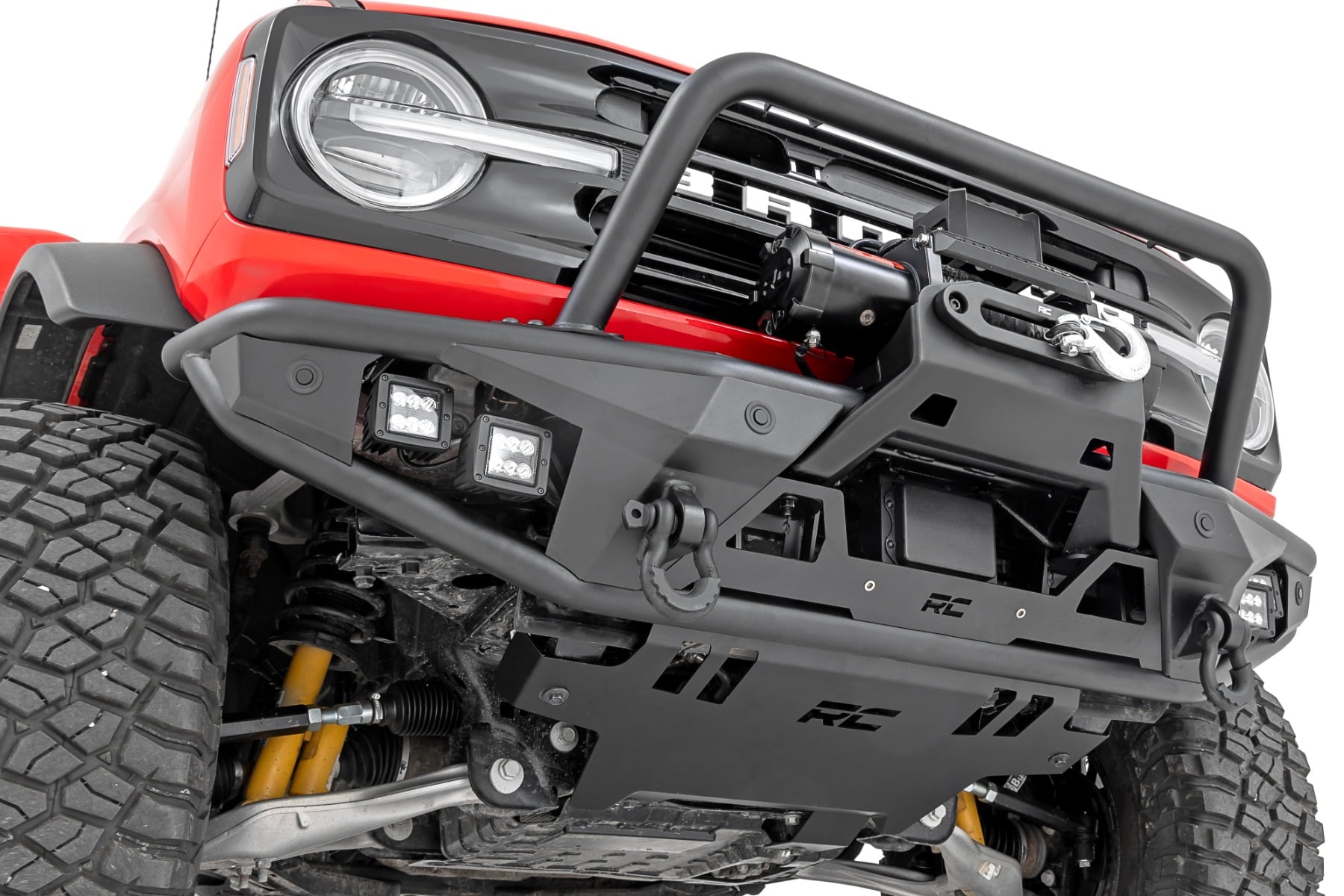 Front Bumper Tubular Ford Bronco 4WD (2021-2025) Rough Country