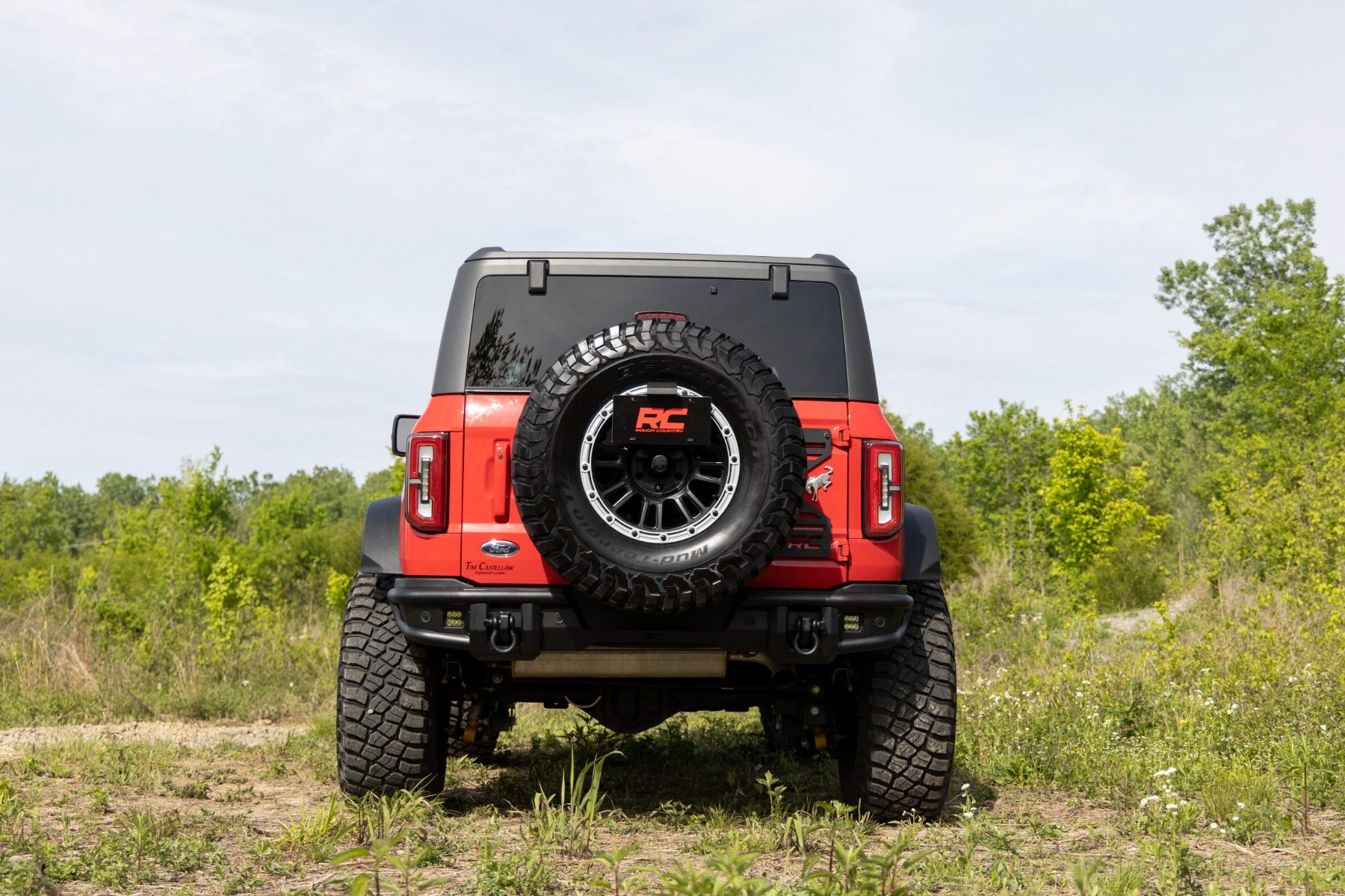 Rear Bumper Tubular Ford Bronco 4WD (2021-2025) Rough Country