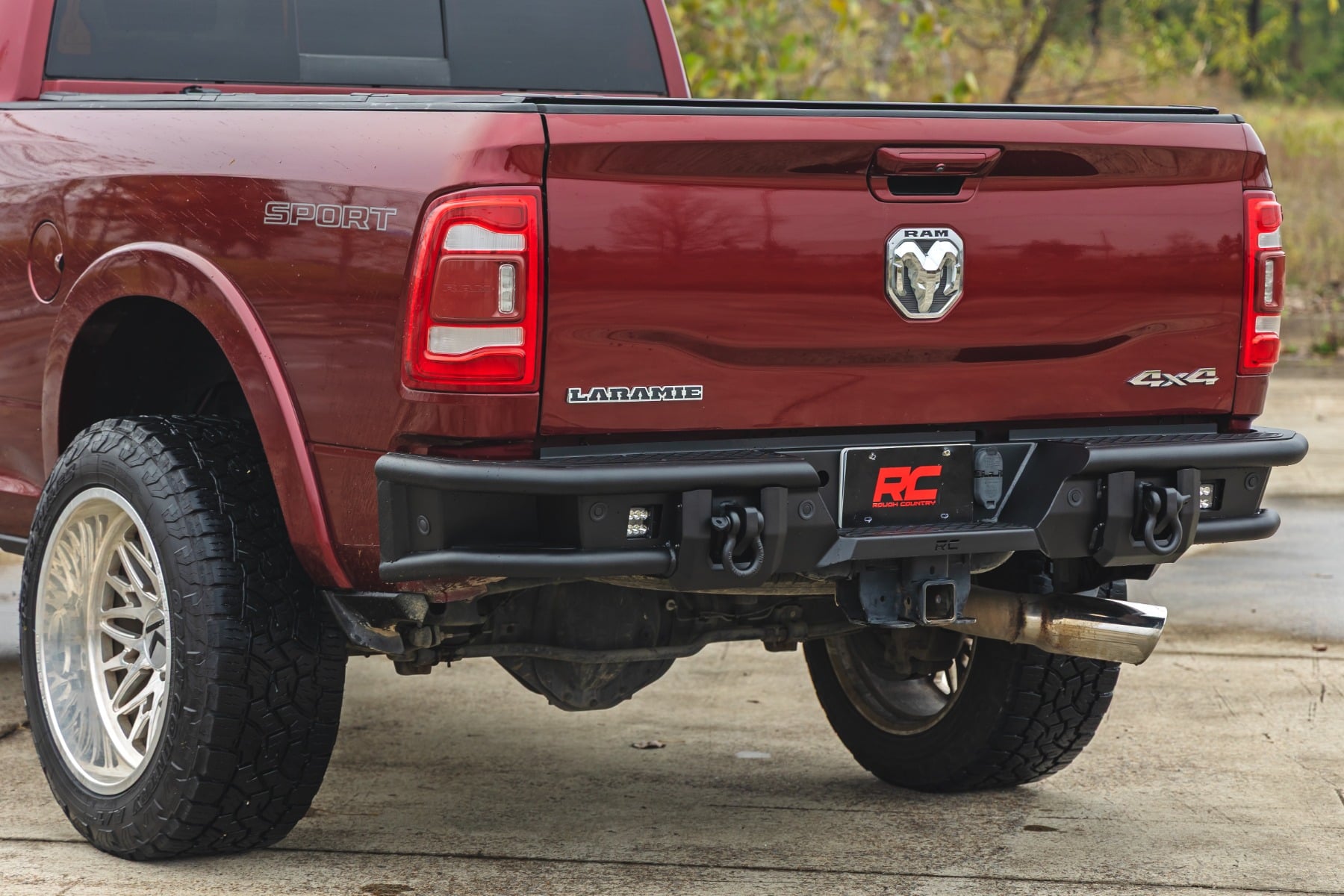 Rear Bumper Tubular Ram 2500 (10-26)/3500 (11-25) 2WD/4WD Rough Country