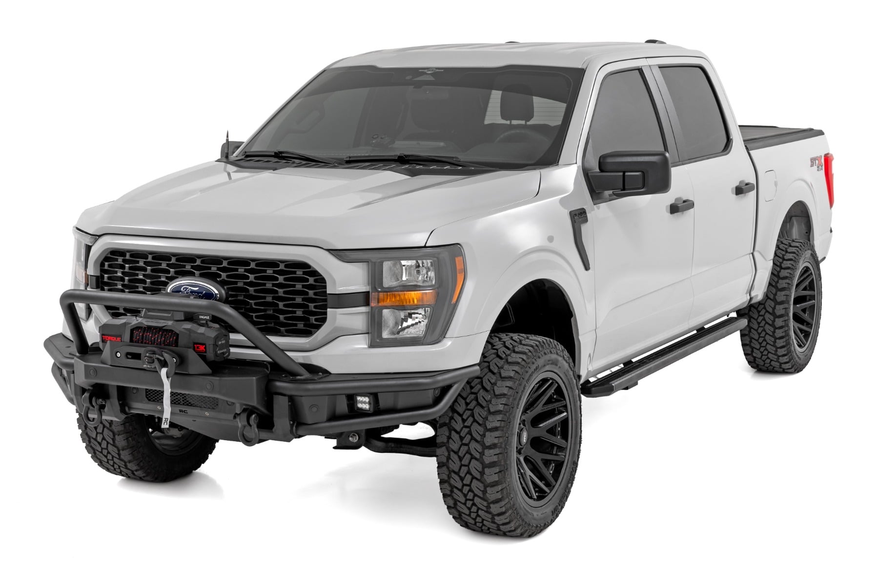 Front Bumper Tubular Winch Mount Ford F-150 2WD/4WD (2021-2023) Rough Country