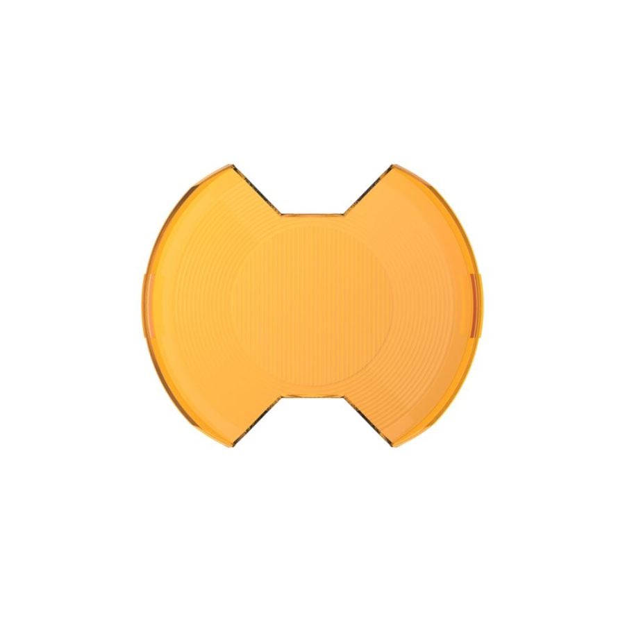 SlimLite 6 Inch Light Shield Spread Beam Amber KC HiLiTES