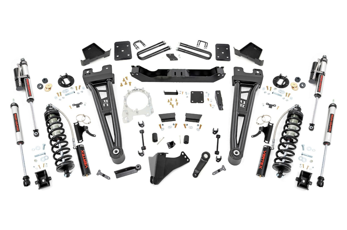 6 Inch Lift Kit R/A OVLDS C/O Vertex Ford F-250/F-350 Super Duty (17-22) Rough Country