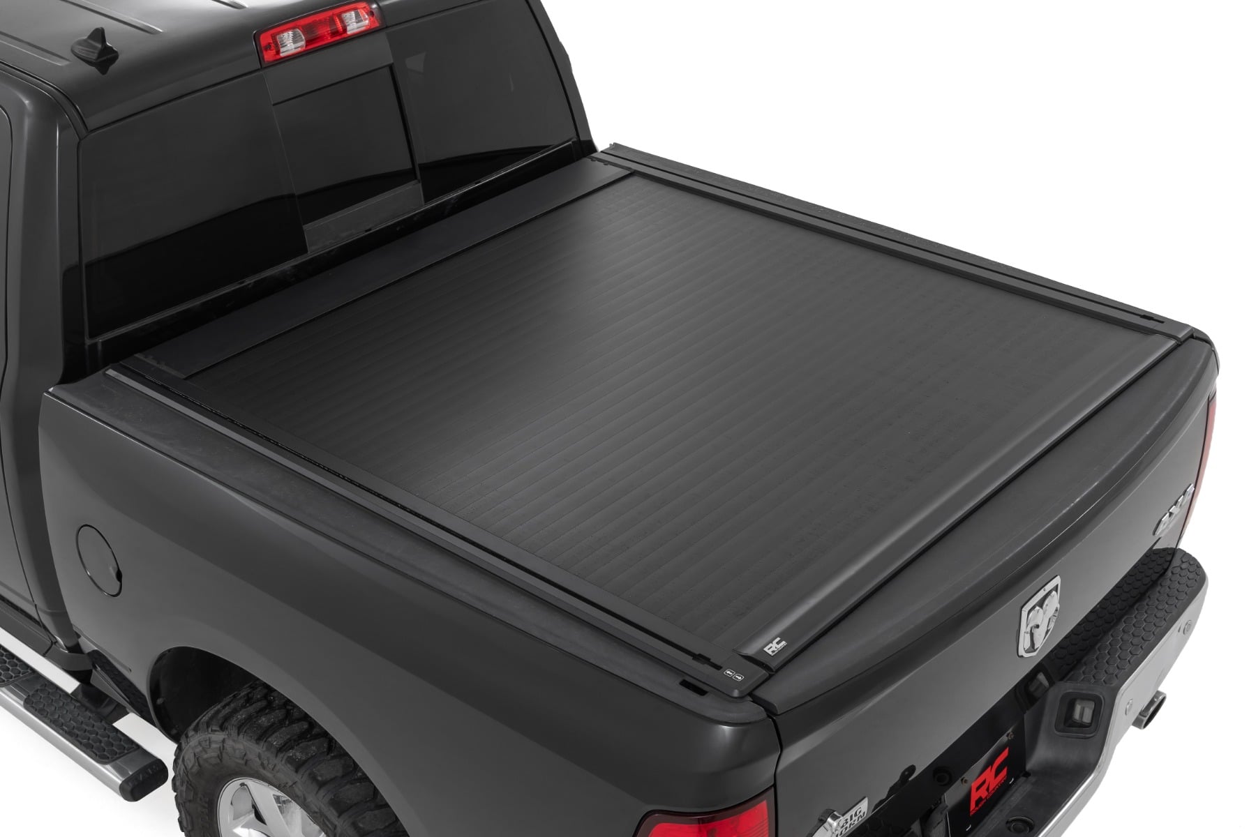 Powered Retractable Bed Cover 5 Foot 7 Inch Bed Ram 1500 2WD/4WD (2009-2018 & Classic) Rough Country