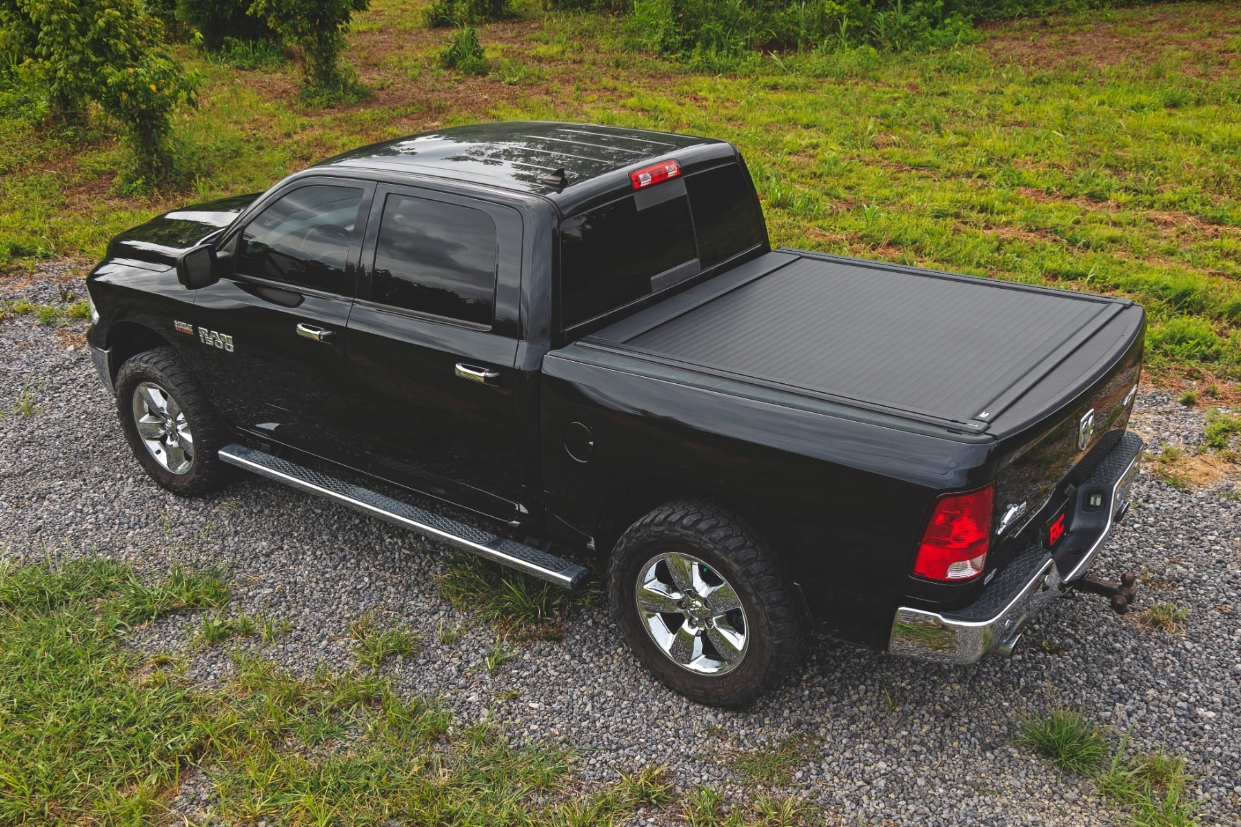 Powered Retractable Bed Cover 5 Foot 7 Inch Bed Ram 1500 2WD/4WD (2009-2018 & Classic) Rough Country