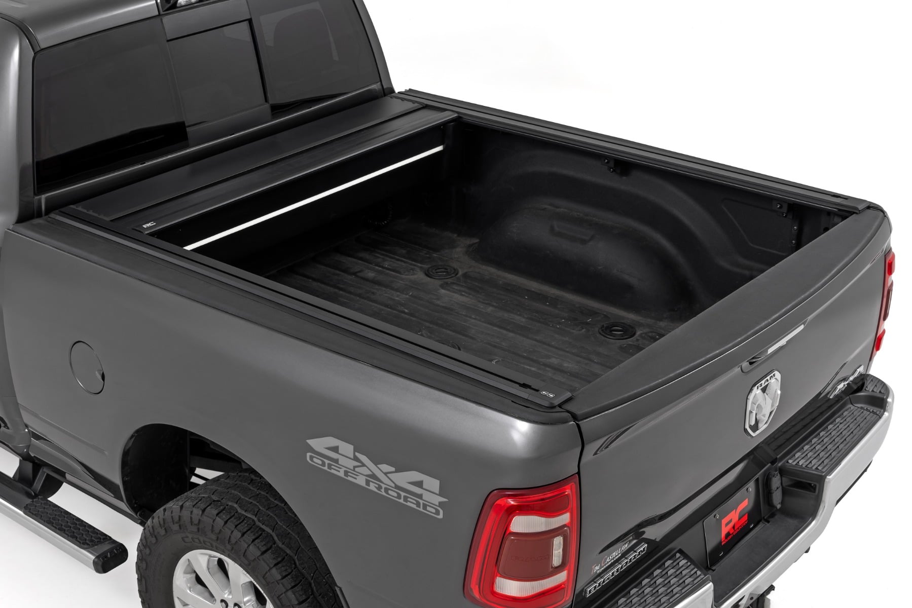 Powered Bed Cover 6 Foot 4 Inch Bed Ram 1500 (09-18) 2500 (10-26) 2WD/4WD Rough Country