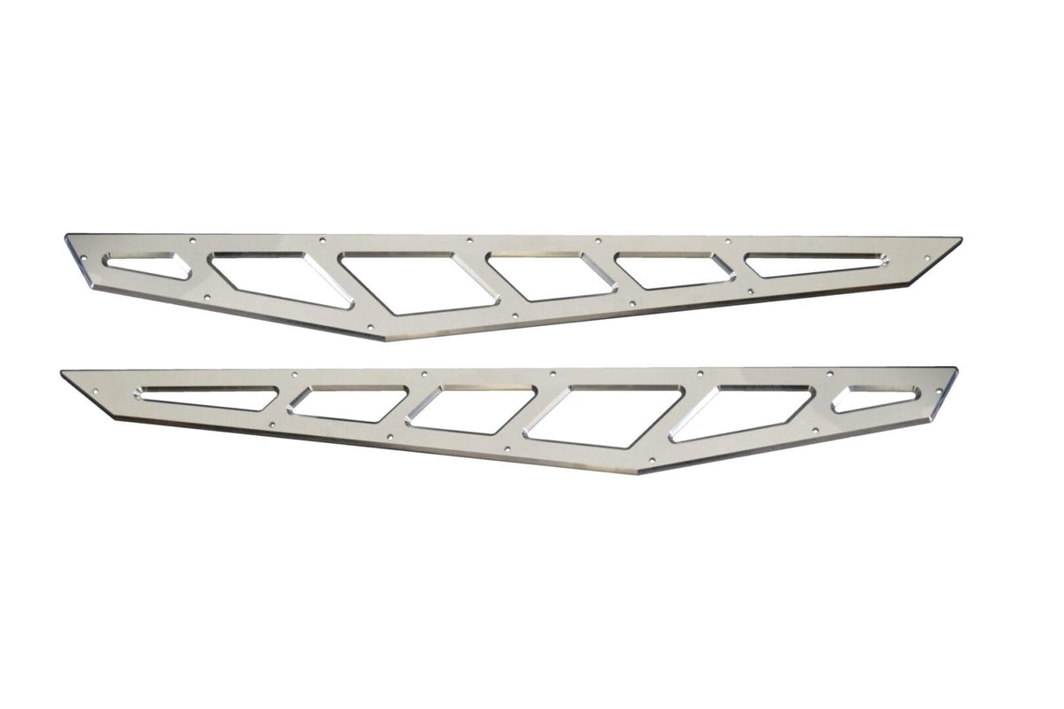 McGaughy's Billet Face Plates for Traction Bars 99-18 Silverado/Sierra 1500 2002-2019 Silverado/Sierra 2500/3500 2003-2013 RAM 2500 2003-2008 RAM 3500 2005-2022 F-250/F-350 Raw Finish