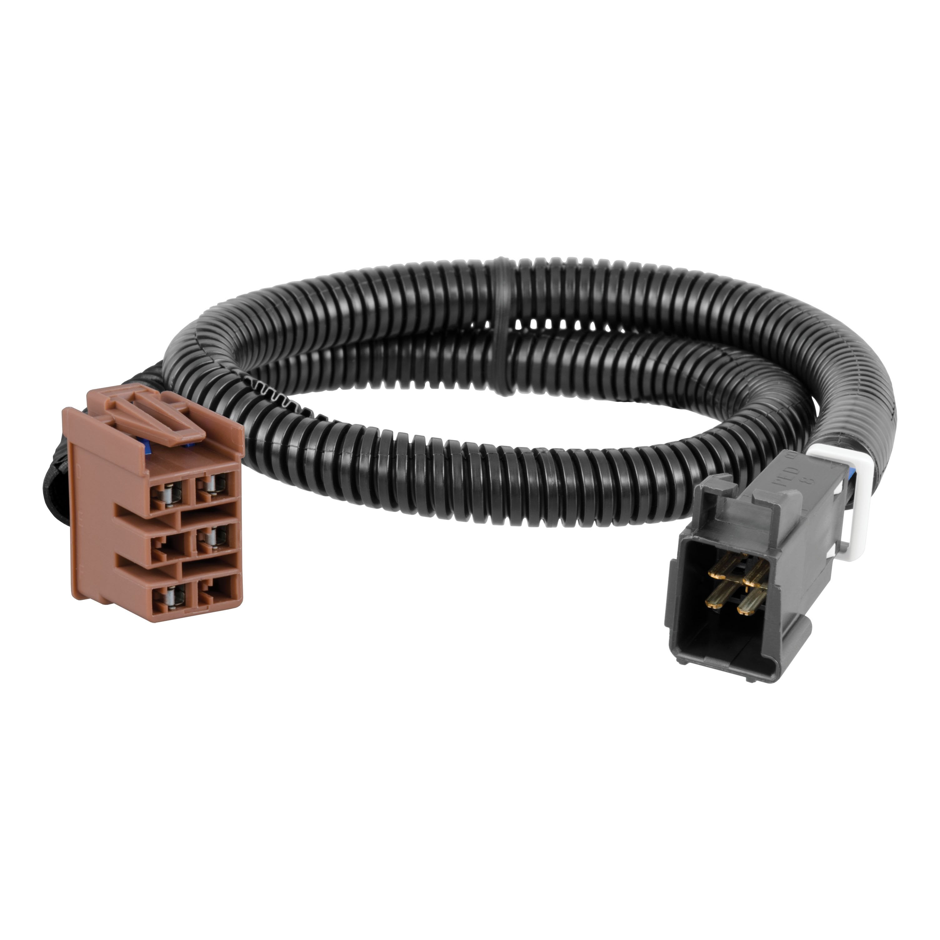CURT Quick Plug Electric Trailer Brake Controller Wiring Harness, Select Chevy Silverado, Suburban, Tahoe, GMC Sierra, Yukon, Escalade, Hummer Model 51352
