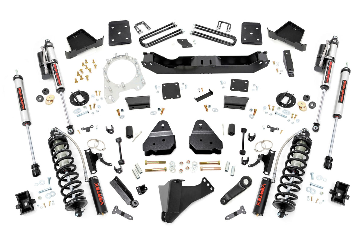 6 Inch Lift Kit No OVLDS C/O Vertex Ford F-250/F-350 Super Duty (17-22) Rough Country