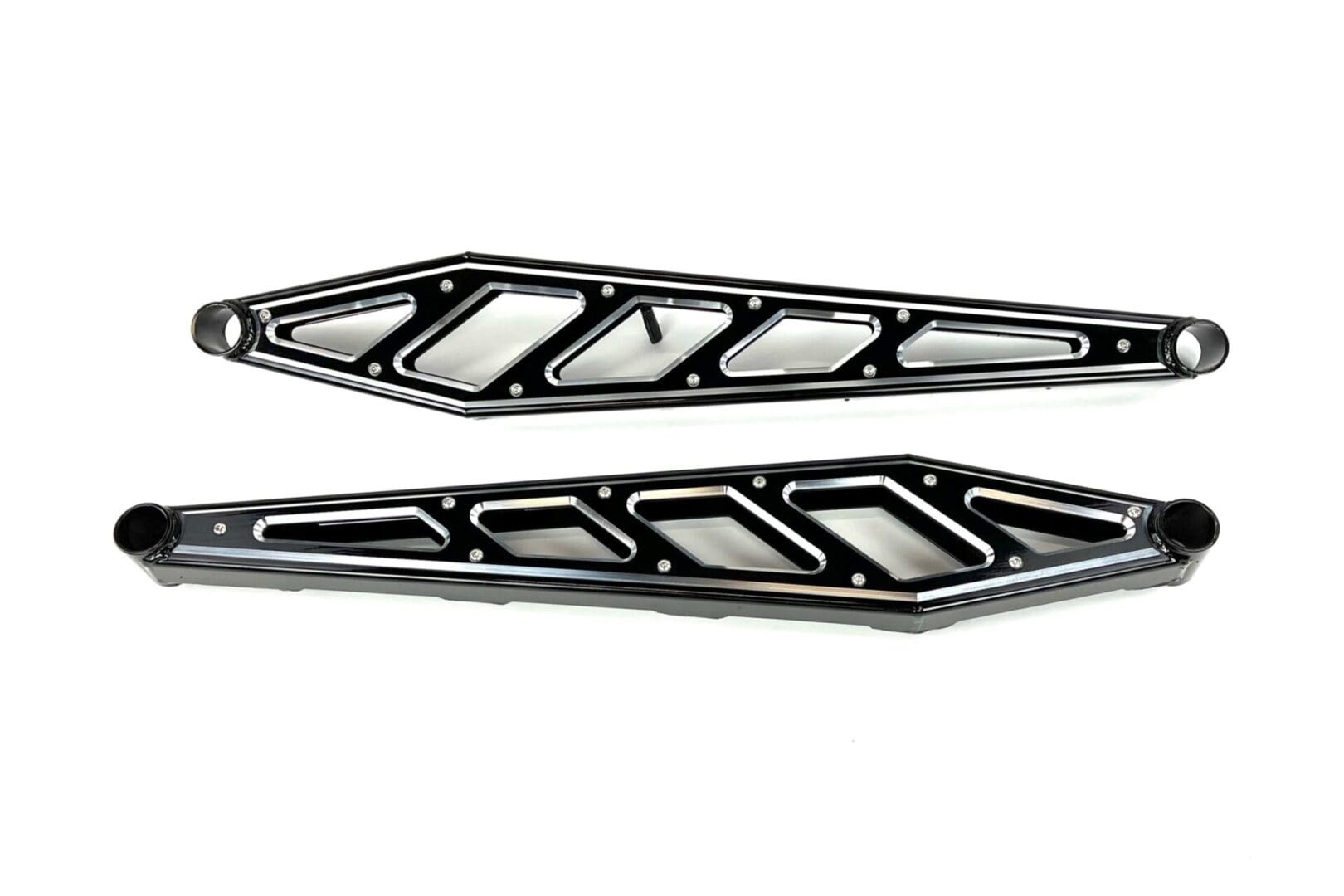 McGaughy's Billet Face Plates fits Compression Struts 2011-2019 Silverado/Sierra 2500/3500 Black