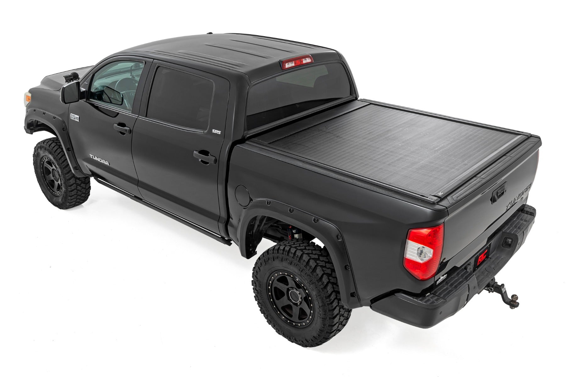 Powered Retractable Bed Cover 5 Foot 7 Inch Bed Toyota Tundra (07-21) Rough Country
