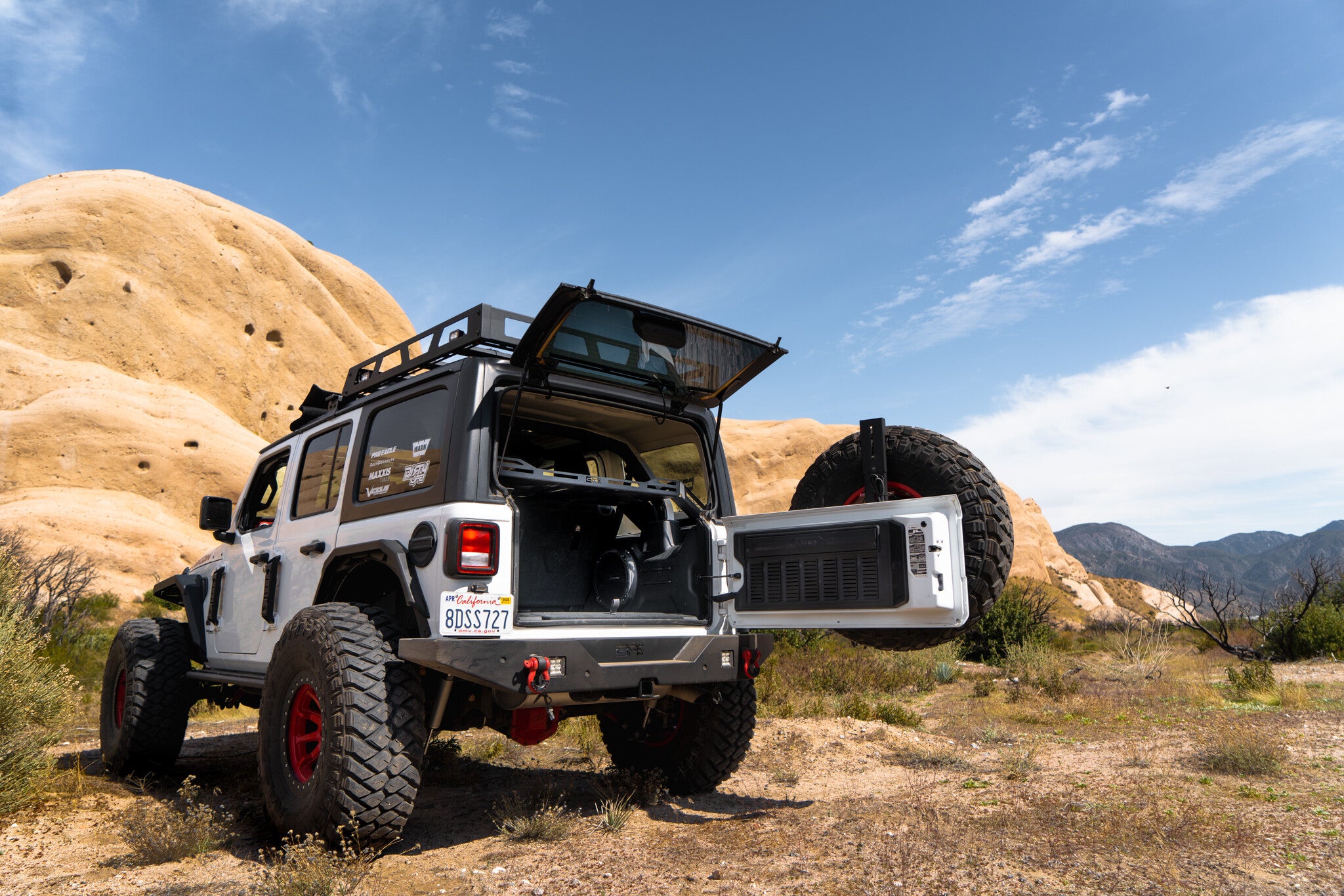 2007 Through 2021 Jeep JK & JL Unlimited Interior Cargo Rack Body Armor 4X4