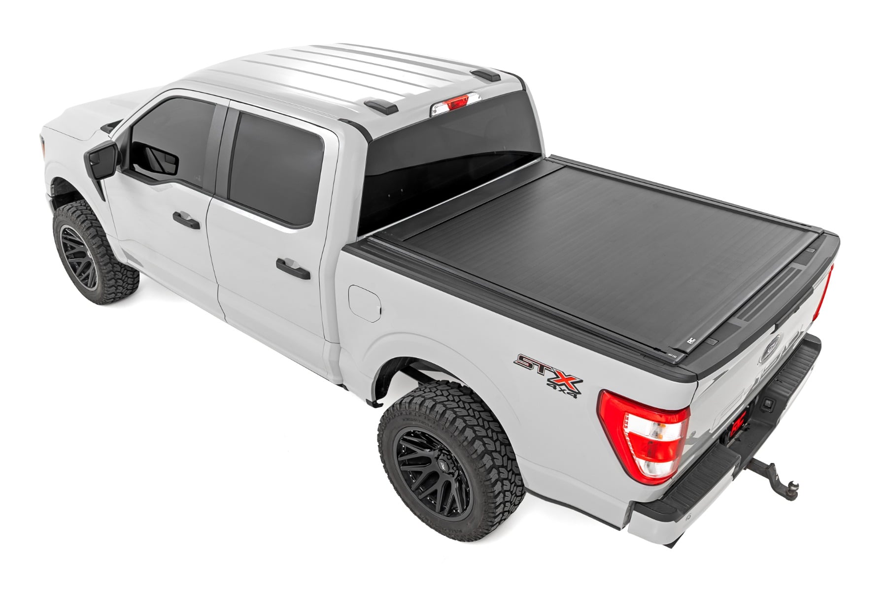 Powered Retractable Bed Cover 5 Foot 7 Inch Bed Ford F-150 (15-26)/F-150 Lightning (22-26) Rough Country