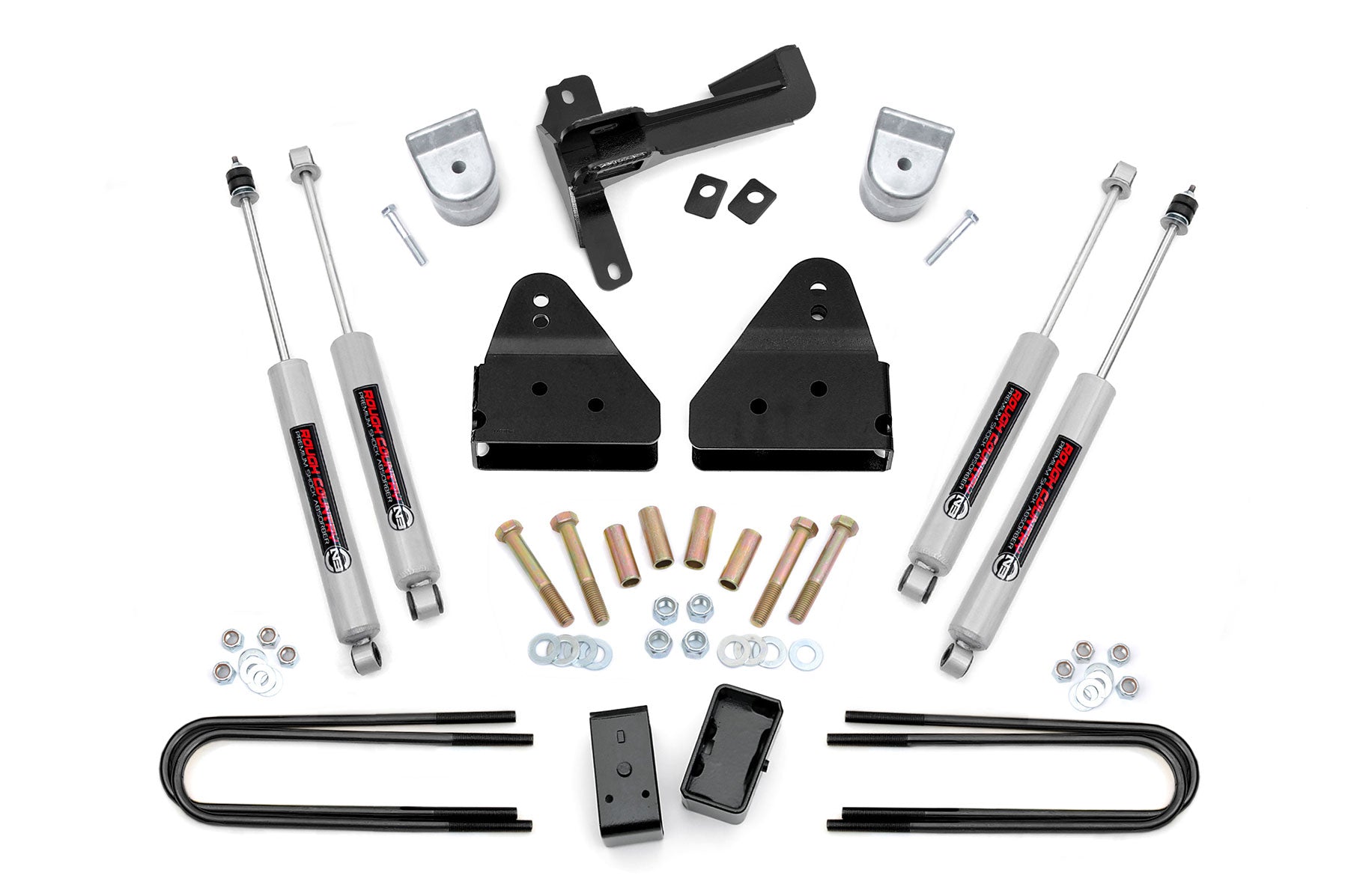 3 Inch Lift Kit FR Spacer Ford F-250/F-350 Super Duty 4WD (2008-2010) Rough Country
