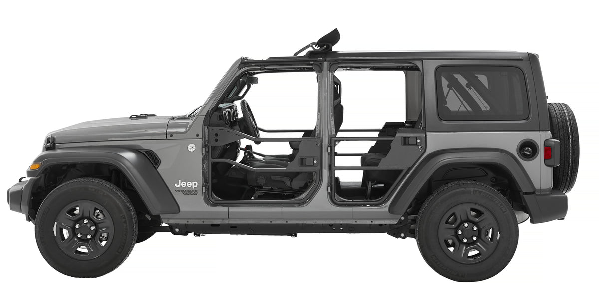 Element Doors Jeep '20-26 Gladiator '18-26 Wrangler JL 4-Door Rear Matte Black Bestop