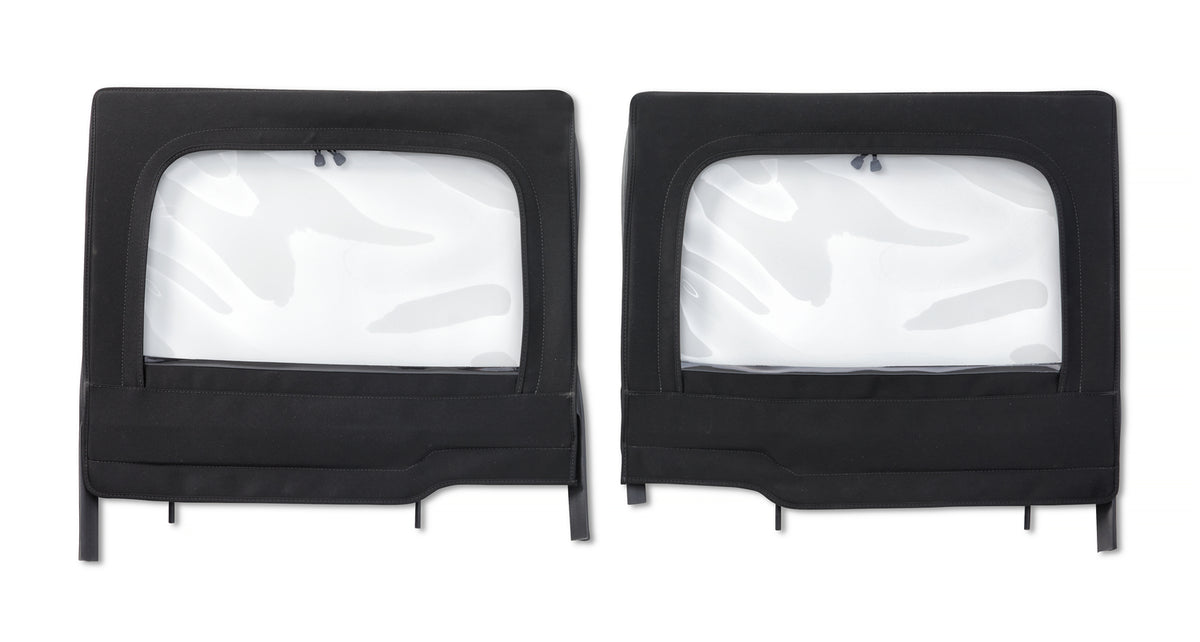Element Upper Doors Jeep '20-26 Gladiator '18-26 Wrangler JL 4-Door Rear Black Twill Bestop