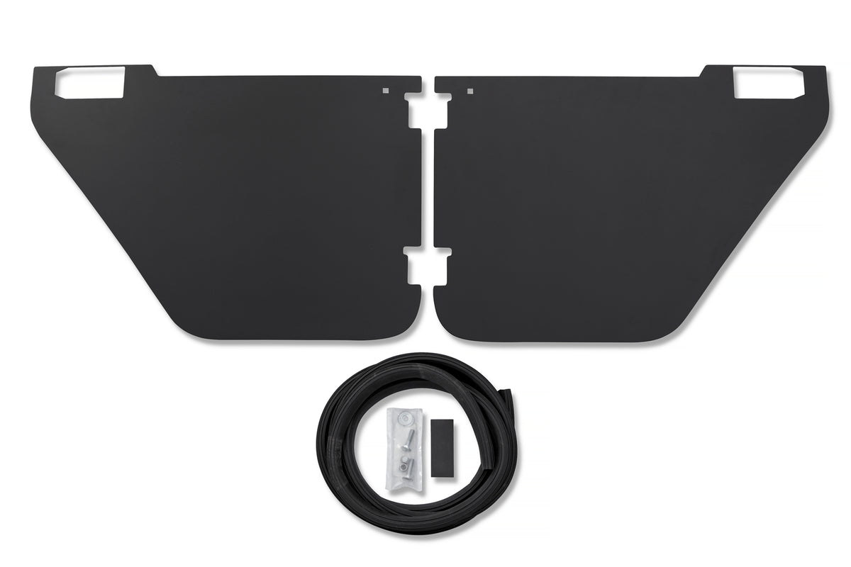 Element Panels Jeep '20-26 Gladiator '18-26 Wrangler JL 4-Door Rear Doors Black Bestop