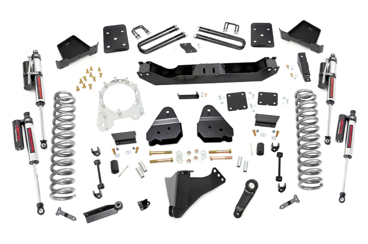 6 Inch Lift Kit OVLDS Vertex Ford F-250/F-350 Super Duty 4WD (17-22) Rough Country