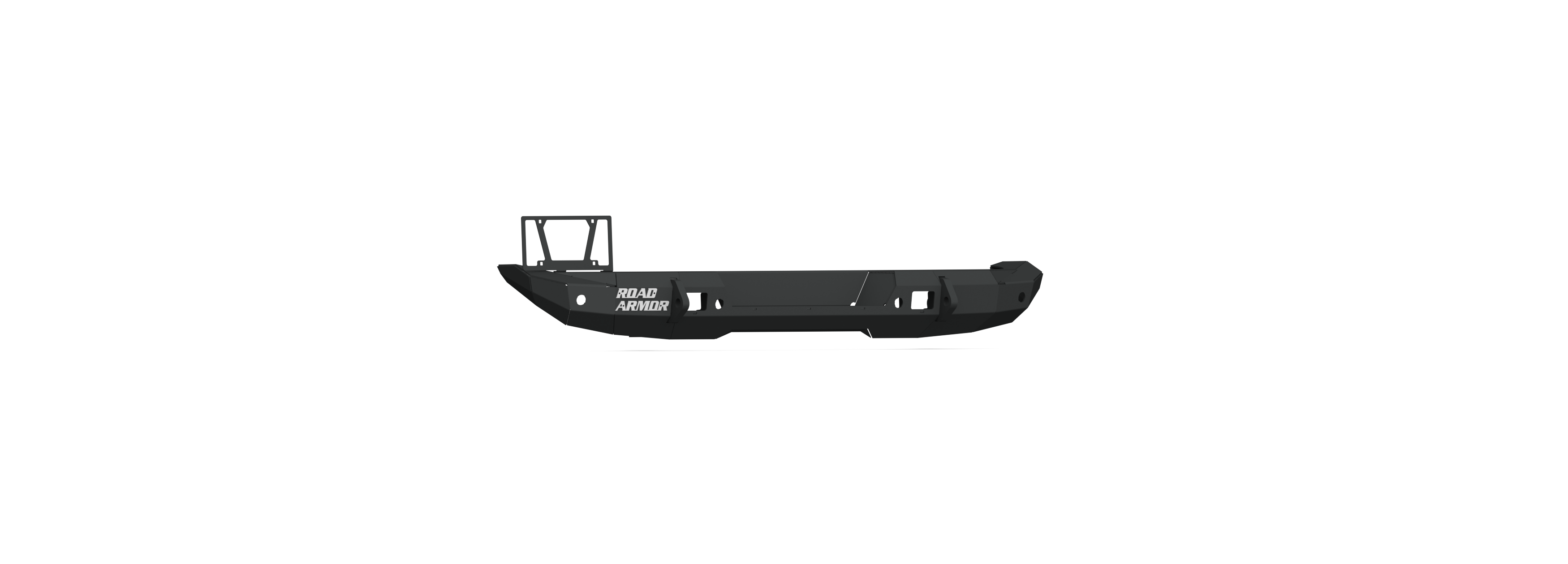 Stealth Rear Mid Width Non-Winch Bumper - Texture Black 2018-2025 Jeep JL JLU