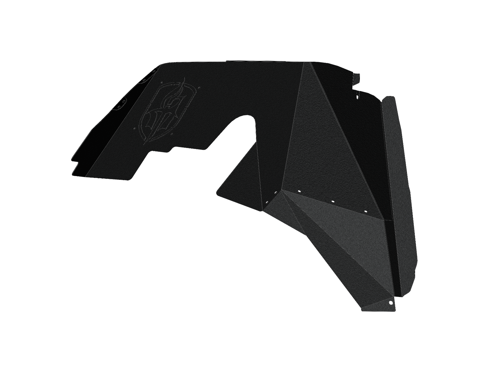 Stealth Front Fender Liners - Texture Black 2018-2025 Jeep JL JLU JT
