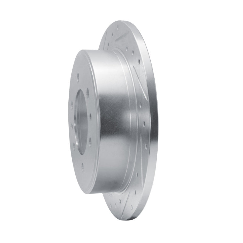 R1 19-25 Freightliner SprintER 2500 Rear Left Drilled & Slotted Silver Brake Rotor