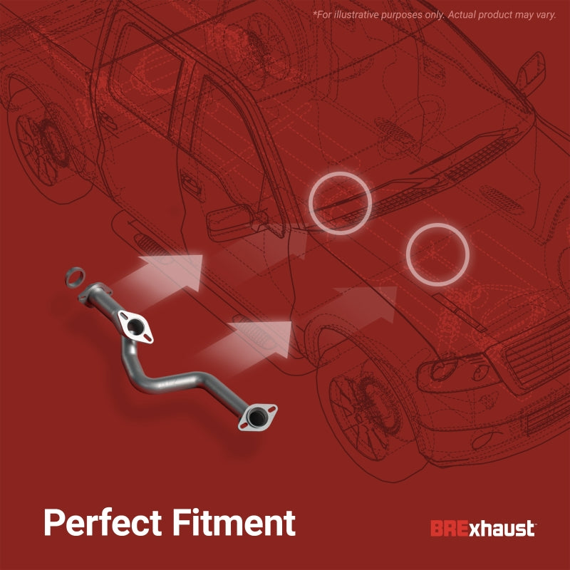 BRE Exhaust 86-88 Pickup 2.4L Front Pipe Kit